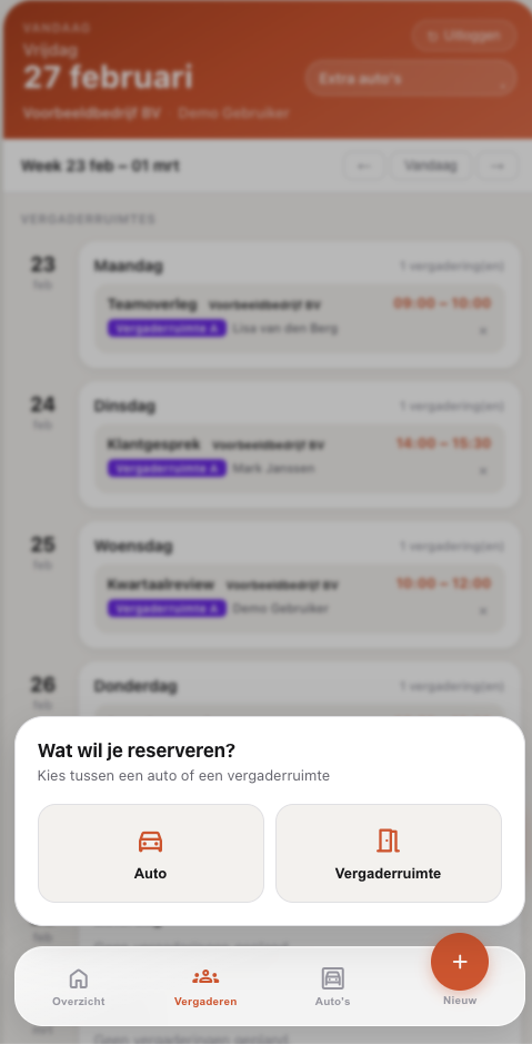 Reservax statusupdates